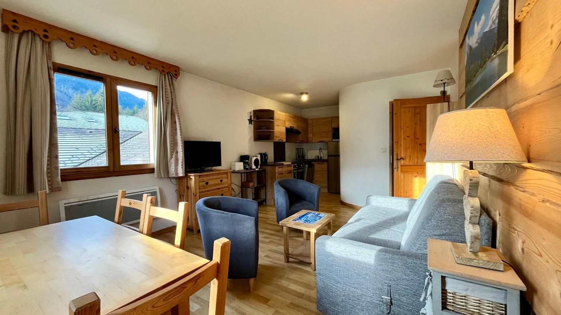 Apartment T2 Pour 6 Pers, Parking Et Services Inclus - Fr-1-629-145 Samoens